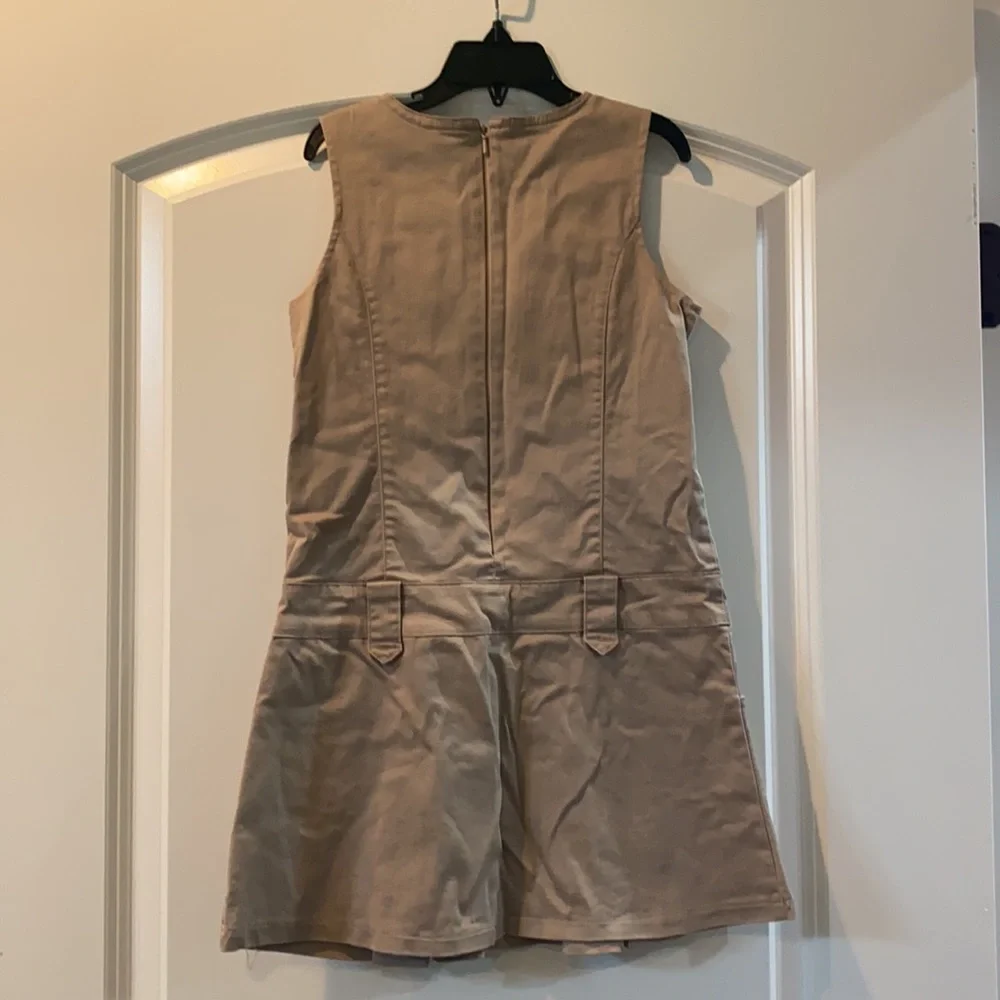The Children’s Place Girls Stretchy Khaki Dress